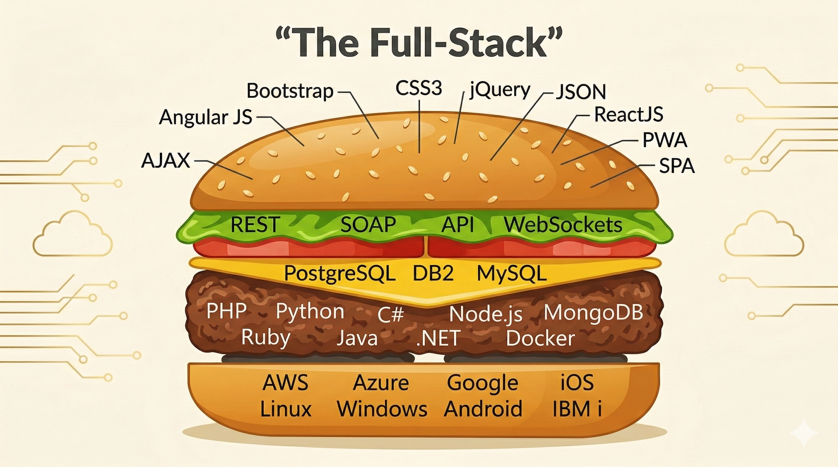 Full Stack Development detail showcase